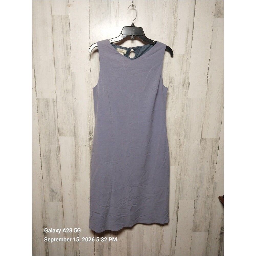 Tommy Bahama Silk Spandex Blend Lavendar Sheath Dress Size 8